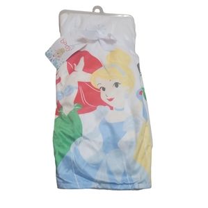 Disney Princess Cinderella Baby Toddler in White Holly Blanket 30” x 40”  - NEW